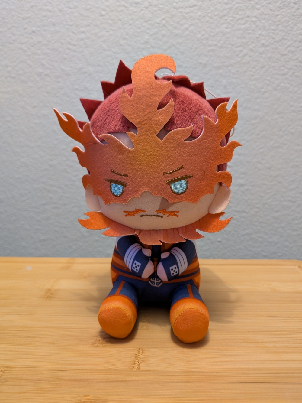 Bandai My Hero Academia Endeavor Big Plush 8" Anime Stuffed Toy